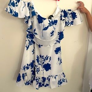 Lulus- off the shoulder mini dress